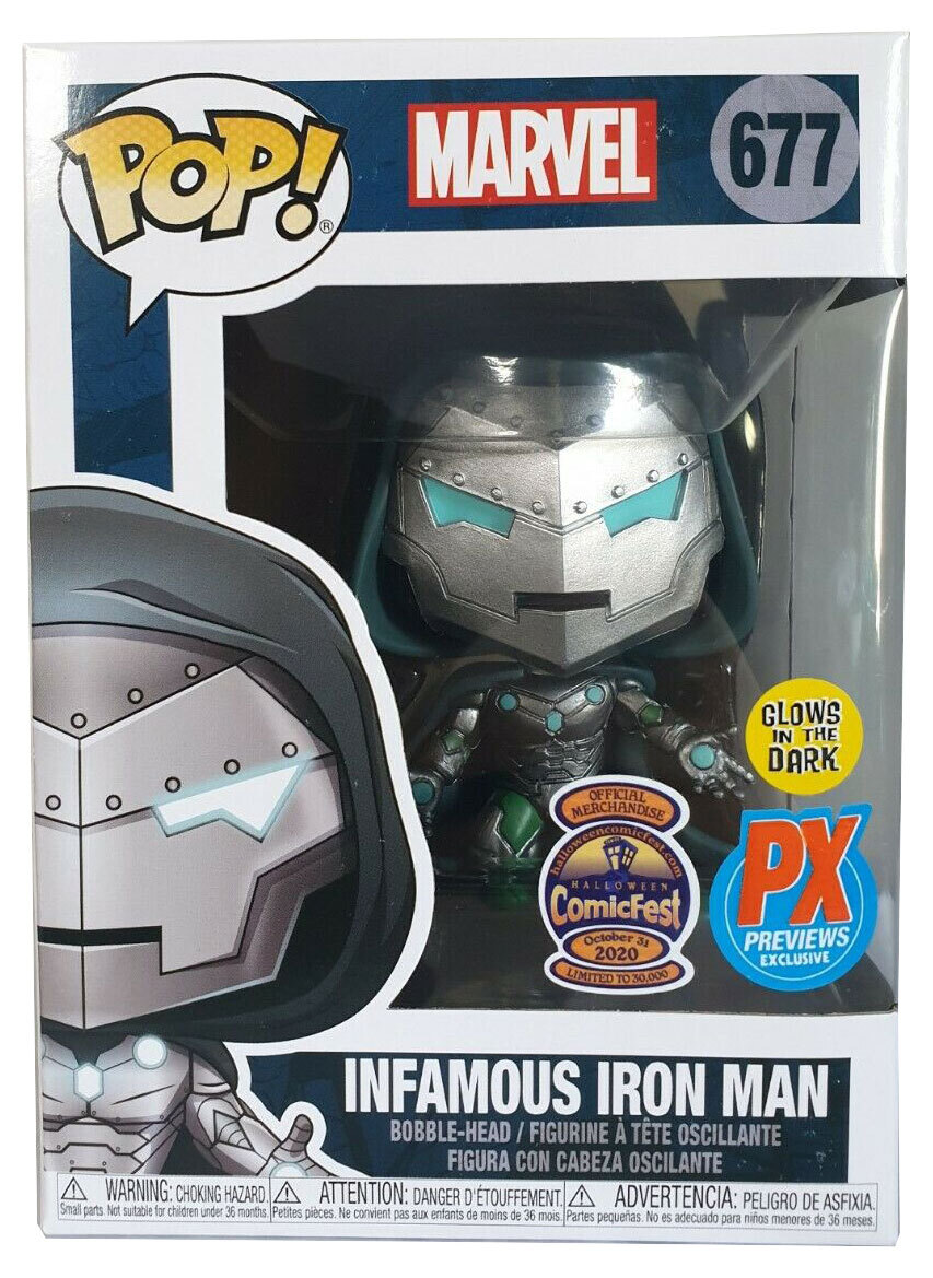 funko pop iron man glow
