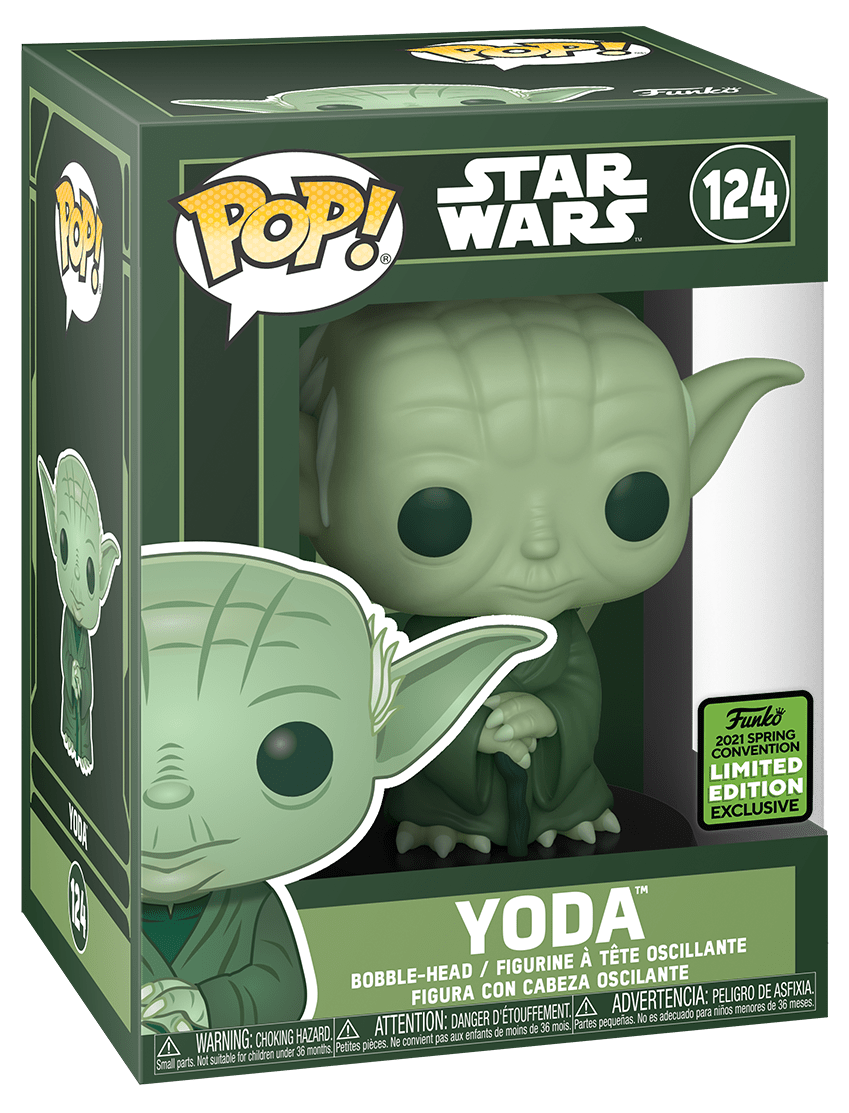 pop yoda 124 green