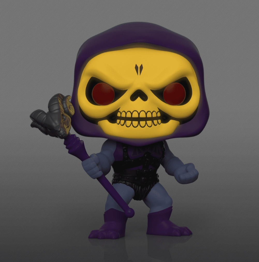 funko pop skeletor glow in the dark
