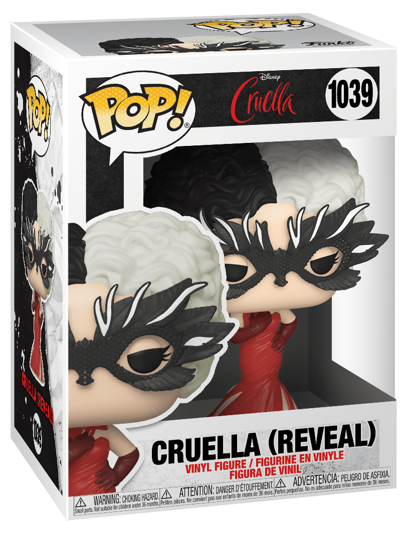 funko pop cruella making art