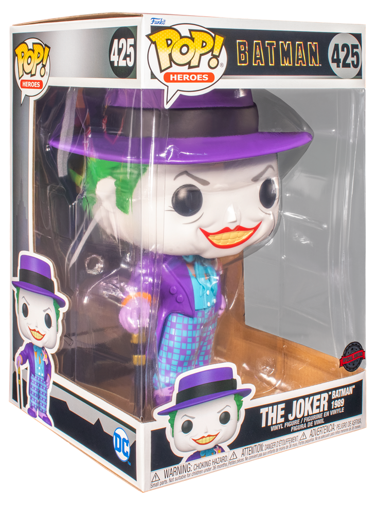 Funko POP! Heroes Batman #425 Super-Sized 10 inch The Joker (1989 ...