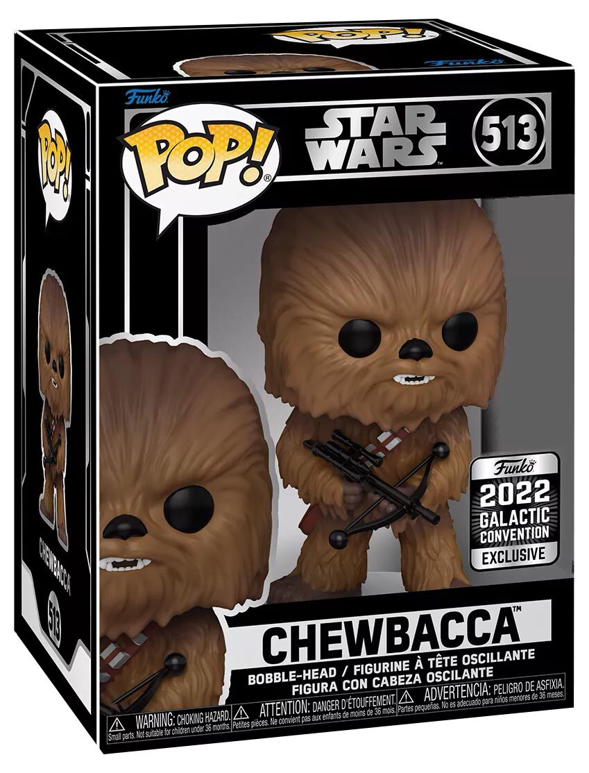 FUNKO POP! Star Wars 513 Chewbacca 2022 Galactic Convention