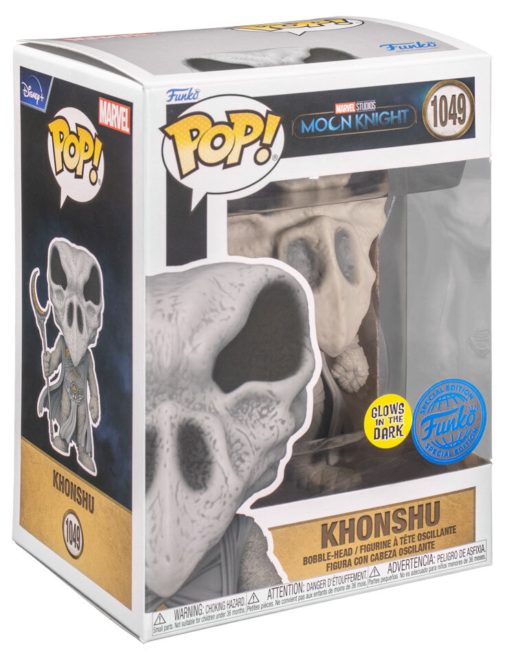 Funko POP! Marvel Moon Knight #1049 Khonshu (Glows In The Dark