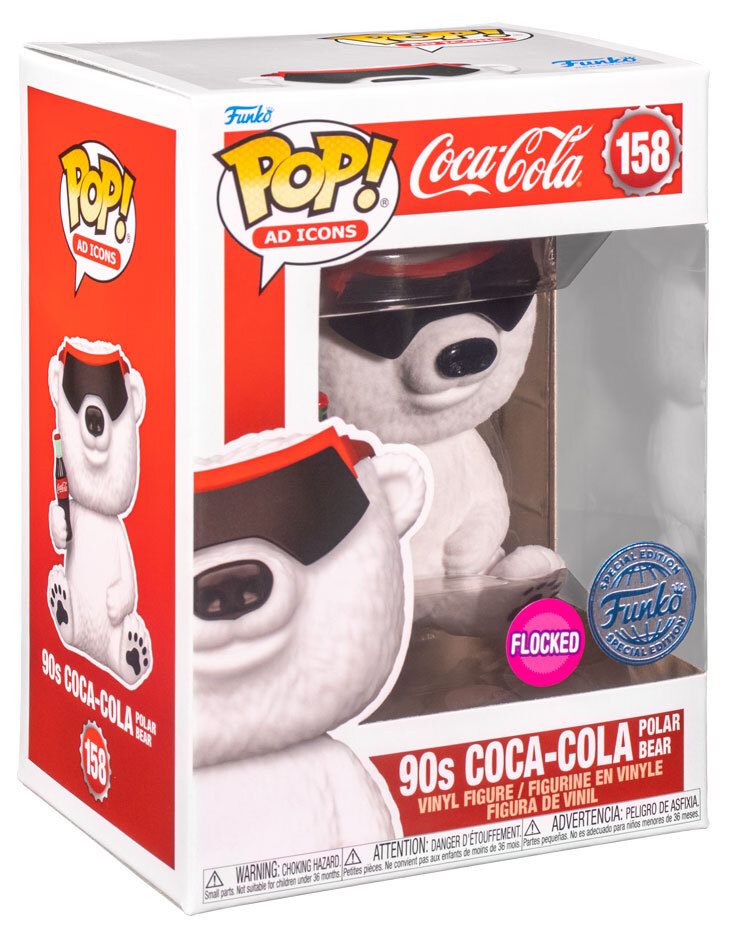 Funko Pop! Ad Icons: Coca-Cola- Polar Bear (90's) – Nerd Stuff of Alabama