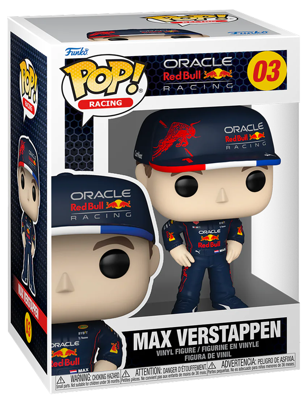 Funko Pop! Racing: Oracle Red Bull Racing - Max Verstappen #03