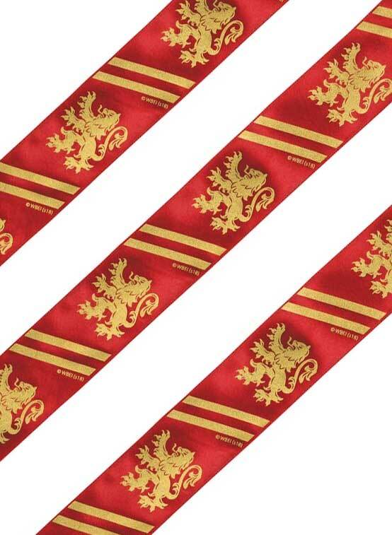 Harry Potter - Gryffindor Satin Ribbon (40mm x 5 Metres)