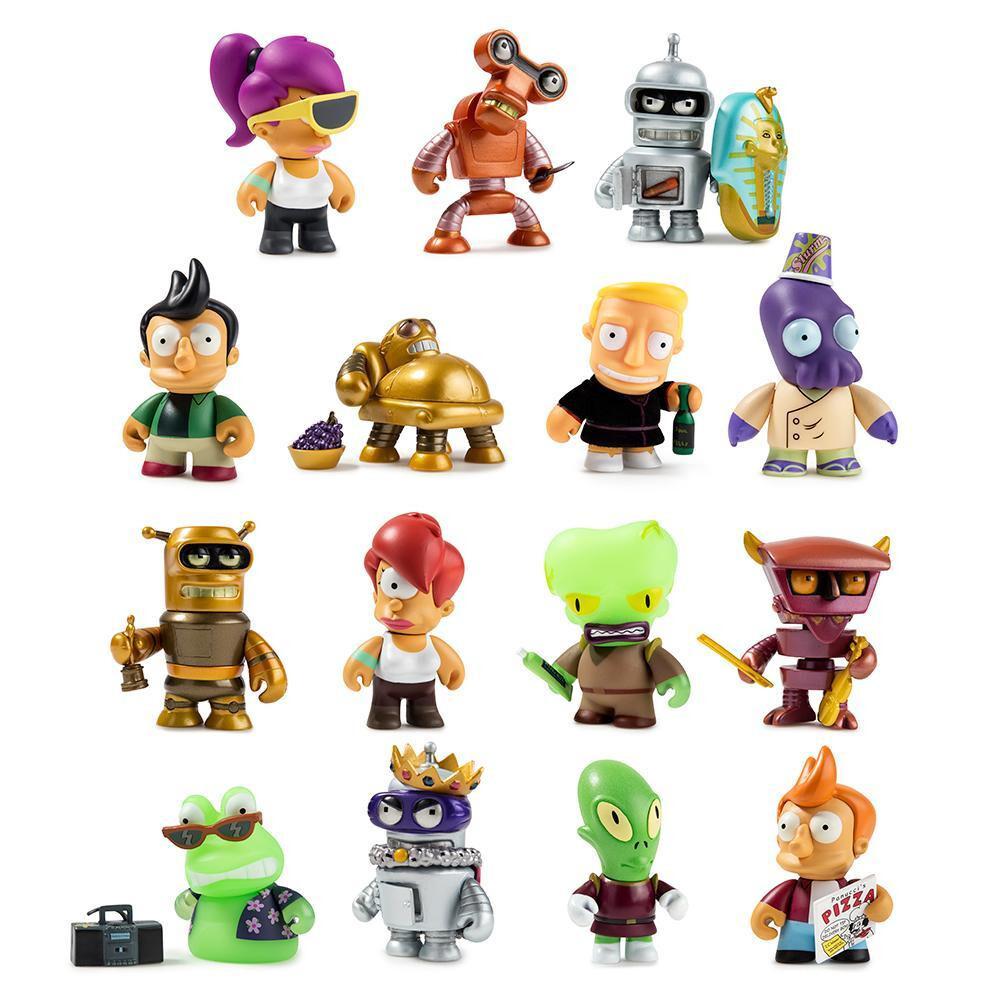kidrobot futurama universe x