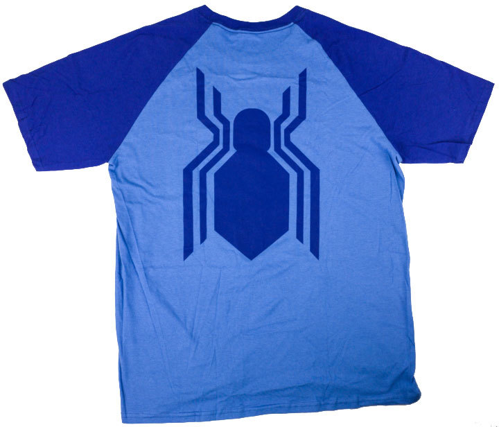 Loot Crate Marvel Spider-man: Homecoming Raglan Midtown T-Shirt Licensed New - Picture 8 of 10