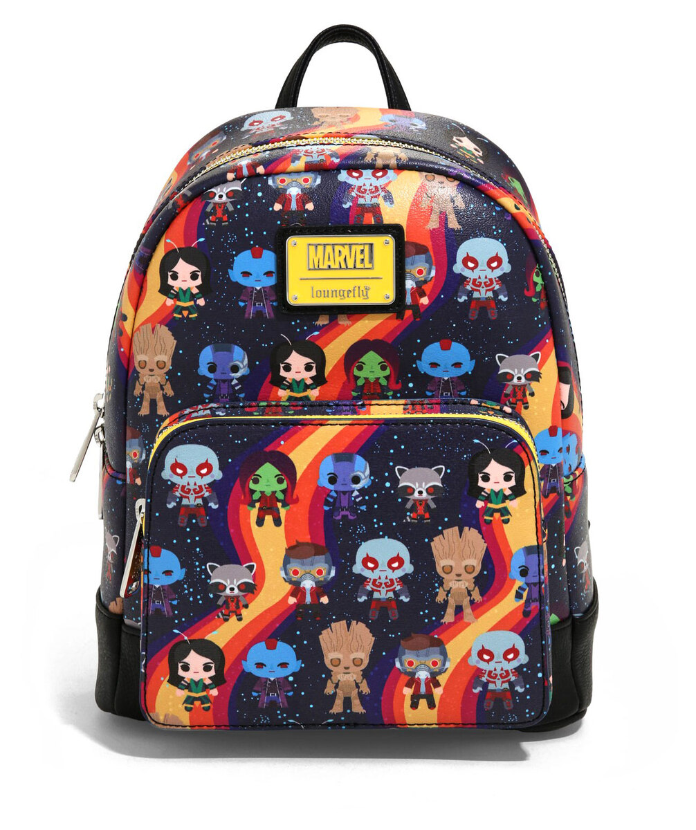 Marvel Guardians of the Galaxy Chibi Mini Backpack by Loungefly - New ...