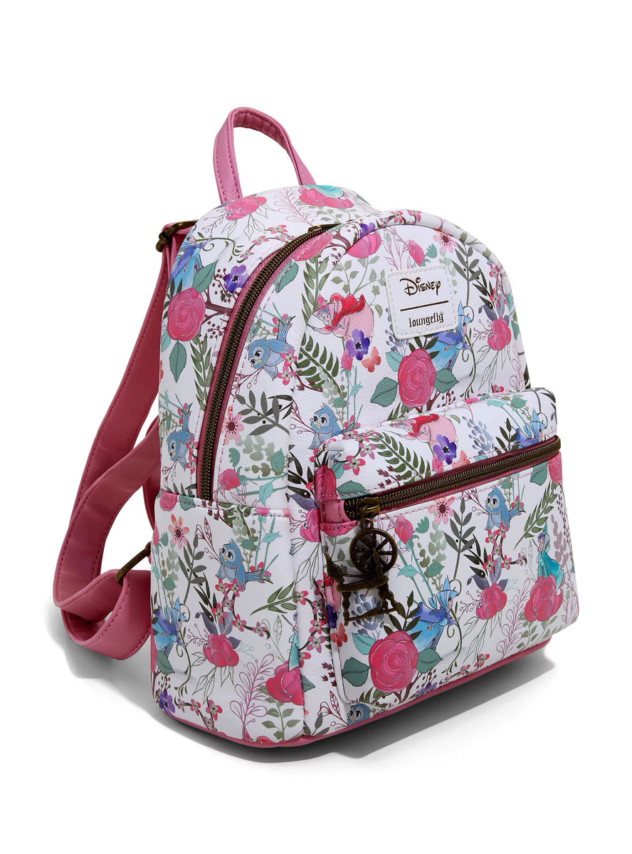 Disney Sleeping Beauty Flowers & Fairies Mini Backpack by