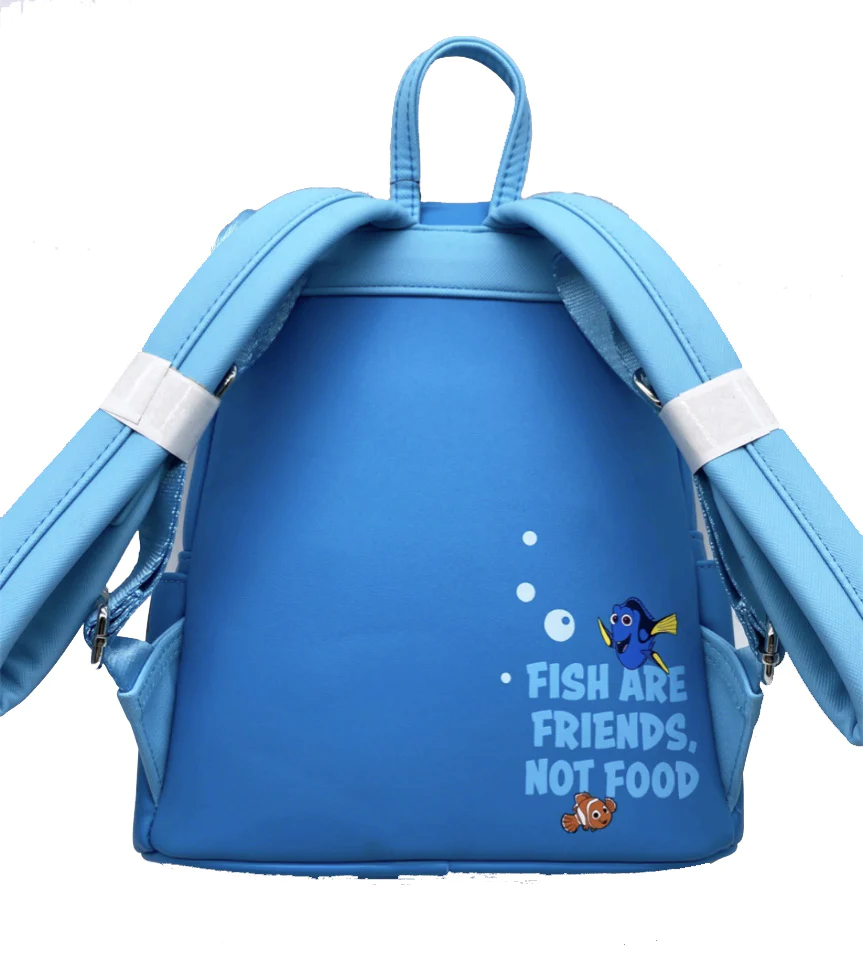 Loungefly Finding Nemo Mini Backpack Disney Pixar Bruce Marlin