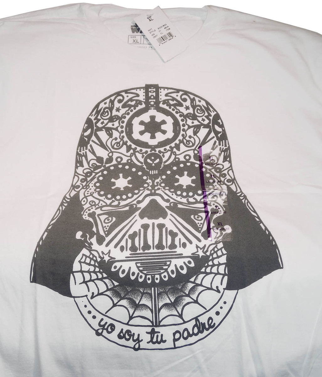 darth vader sugar skull shirt