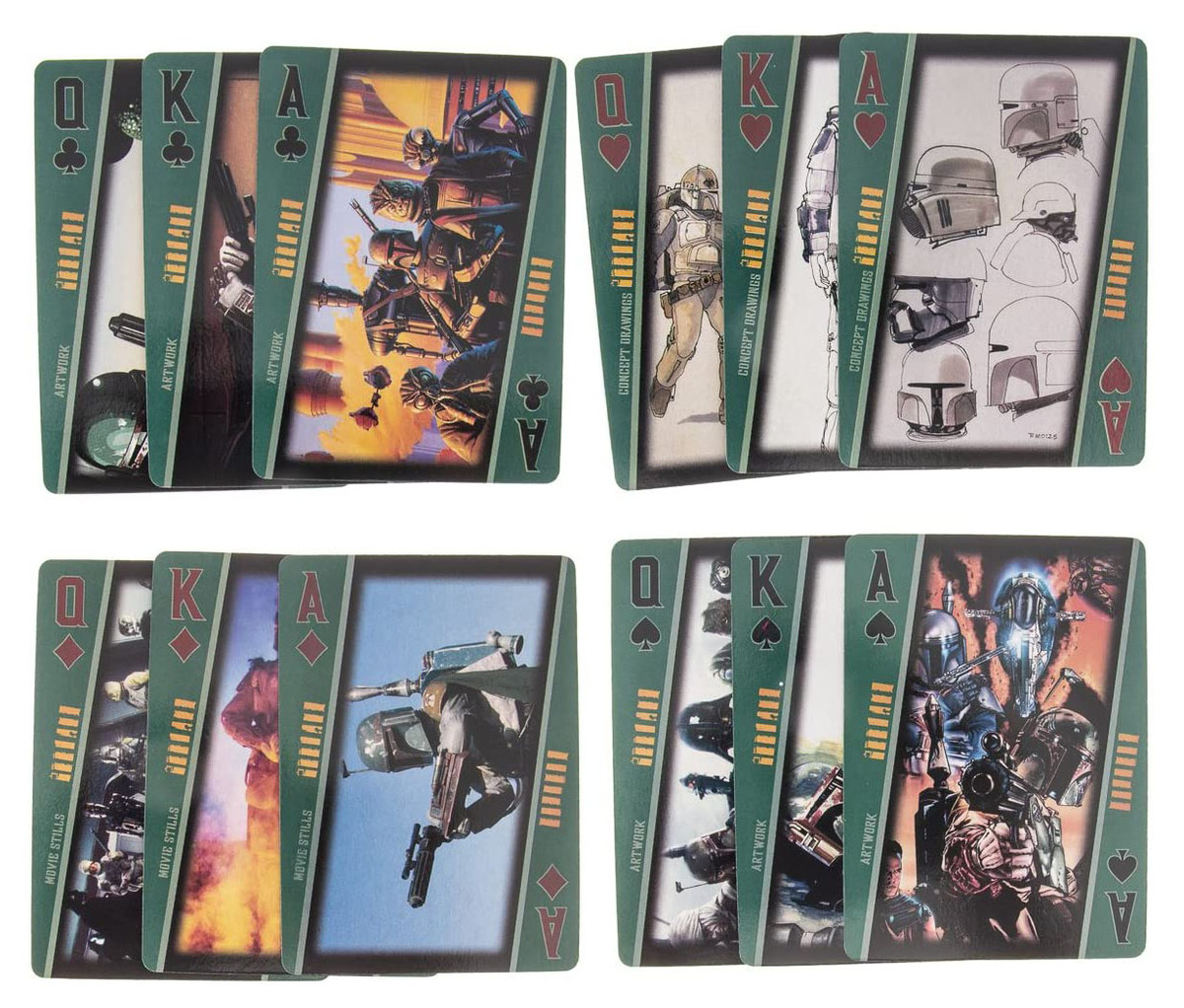 Disney Star Wars Playing Cards BOBA FETT New SEALED Deck W/ COLLECTIBLE TIN 