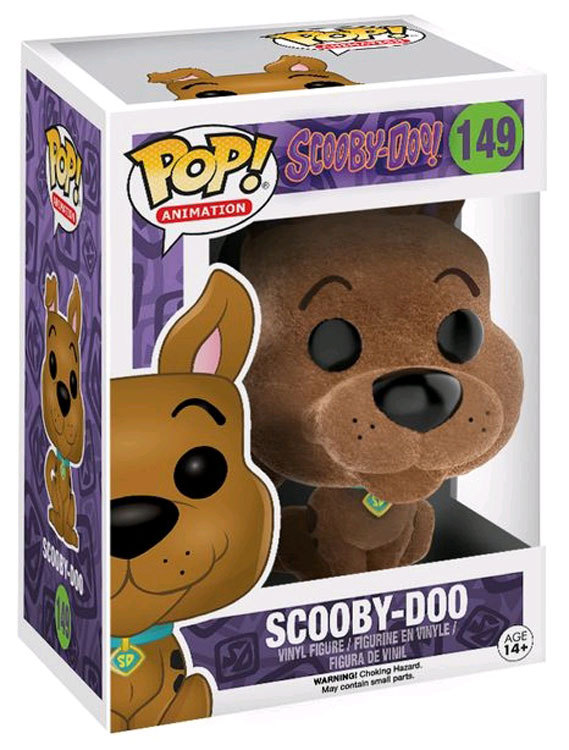 scooby doo flocked pop
