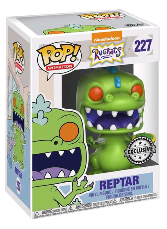 Funko POP! Animation Nickelodeon Rugrats #227 Reptar (With Cereal 