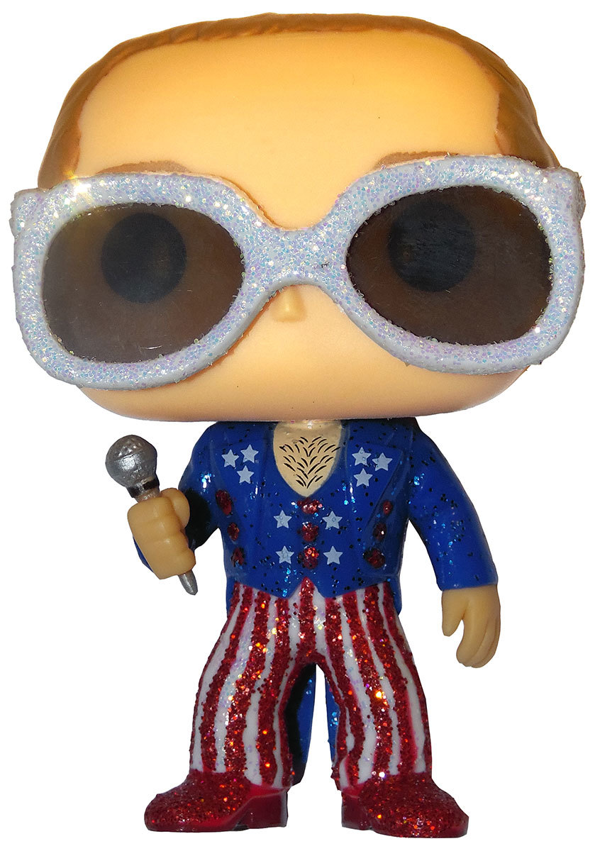 elton john funko pop glitter