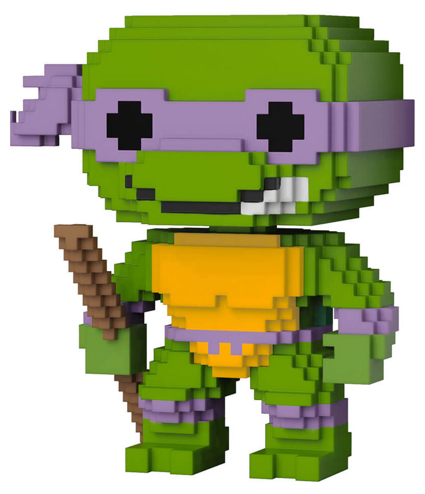 funko pop teenage mutant ninja turtles 8 bit