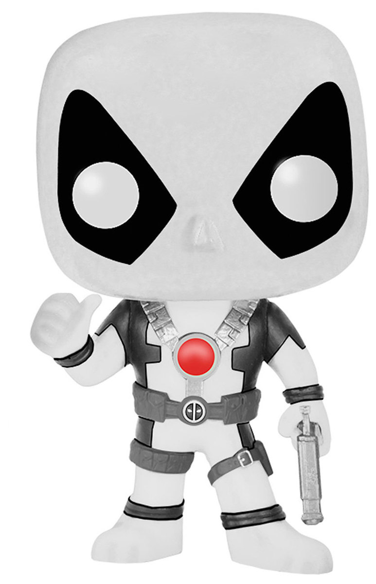 funko pop marvel deadpool blacklight figure
