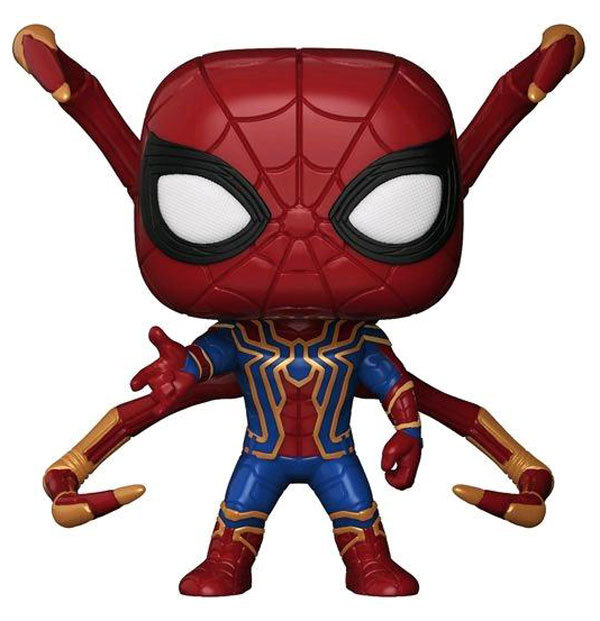 iron spider gold funko pop