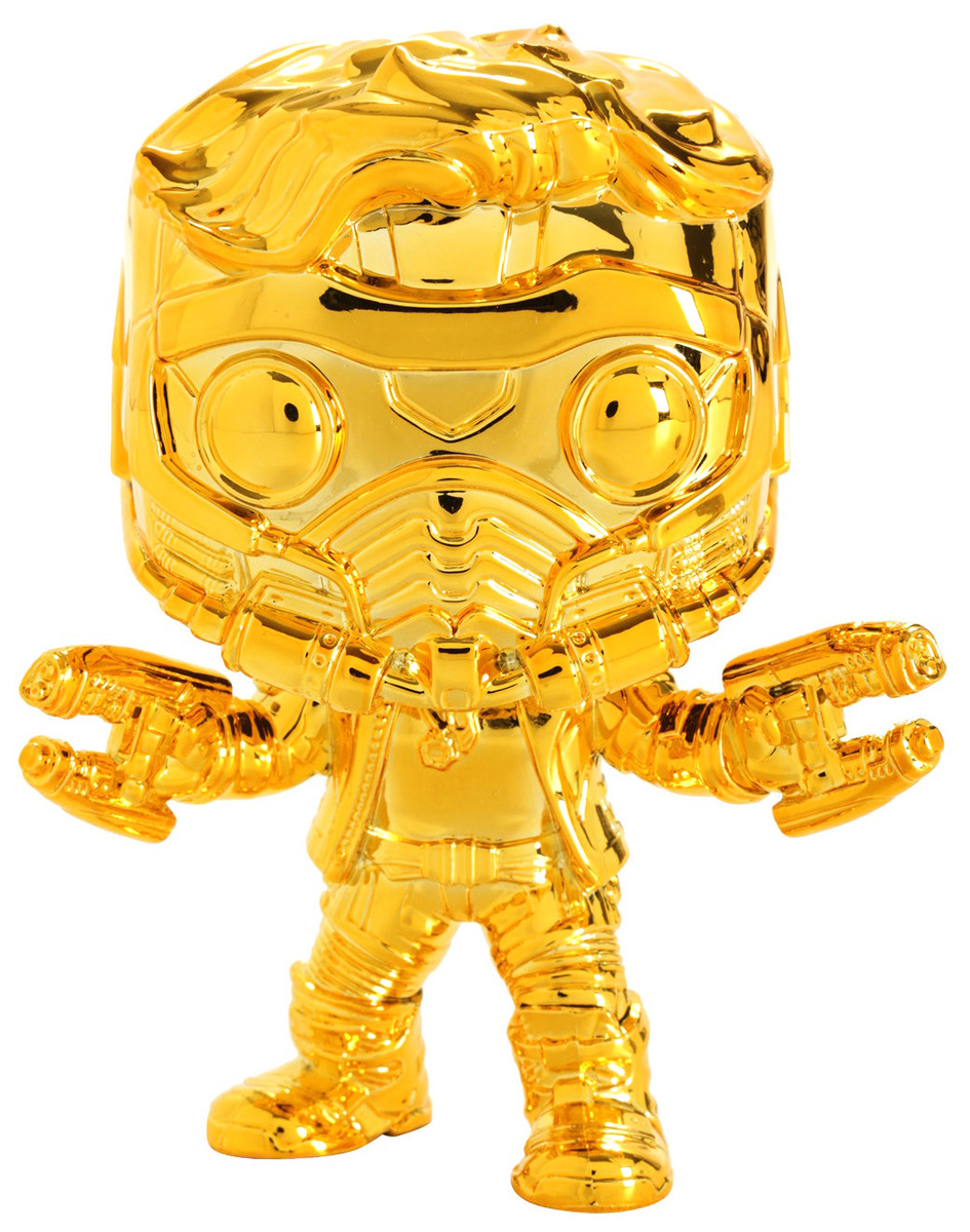 Star-Lord Gold Chrome Funko Pop! #353