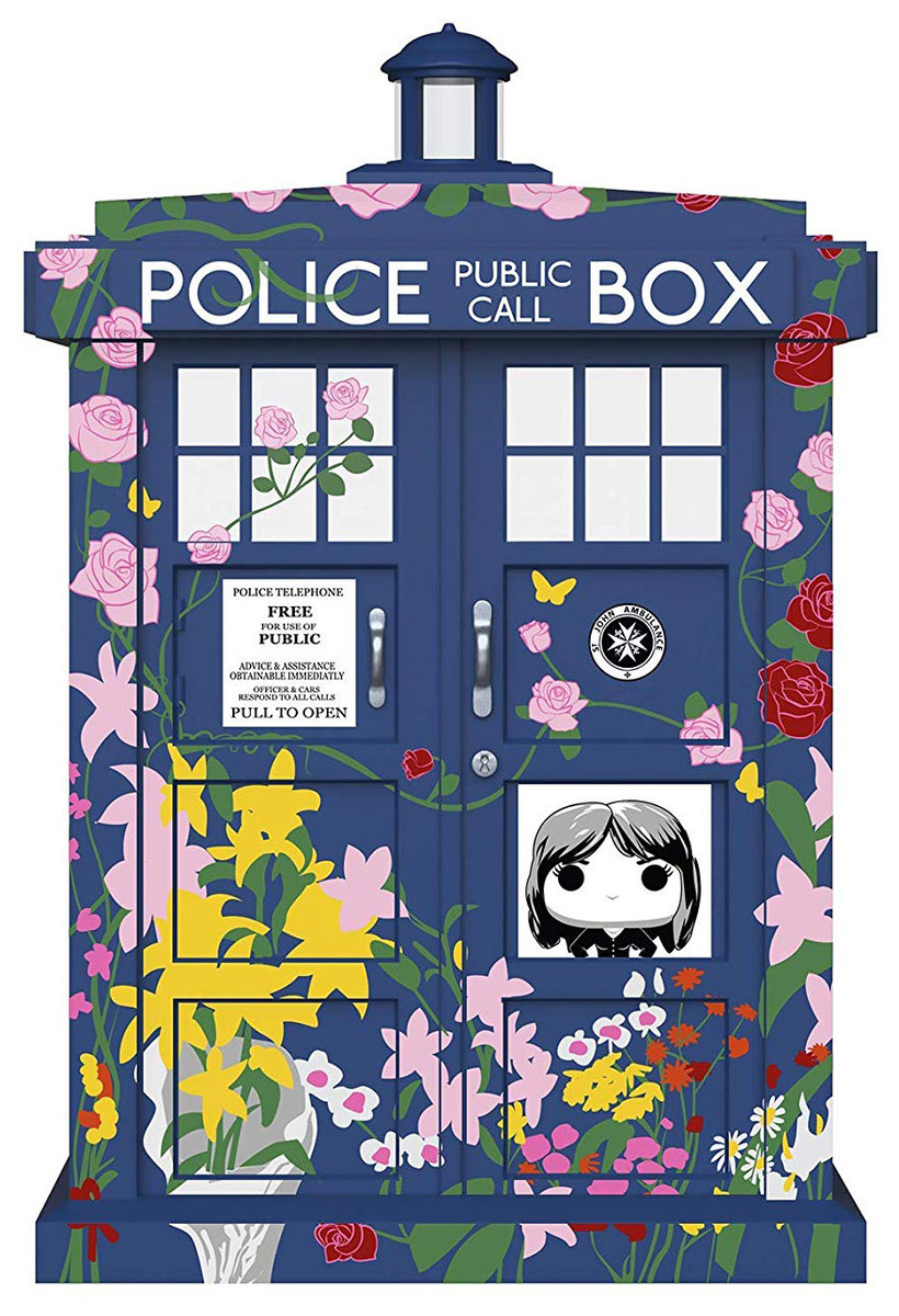 figurine pop doctor who tardis