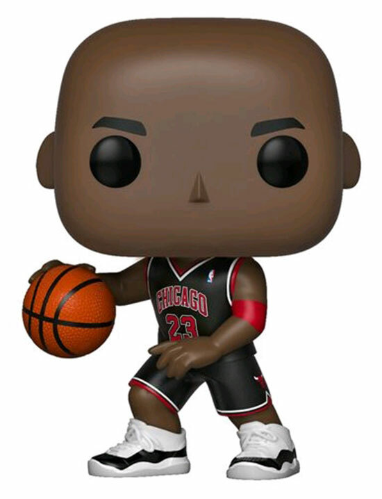 Pop! NBA Bulls Michael Jordan Vinyl Figure (Black Jersey) #55 Exclusive