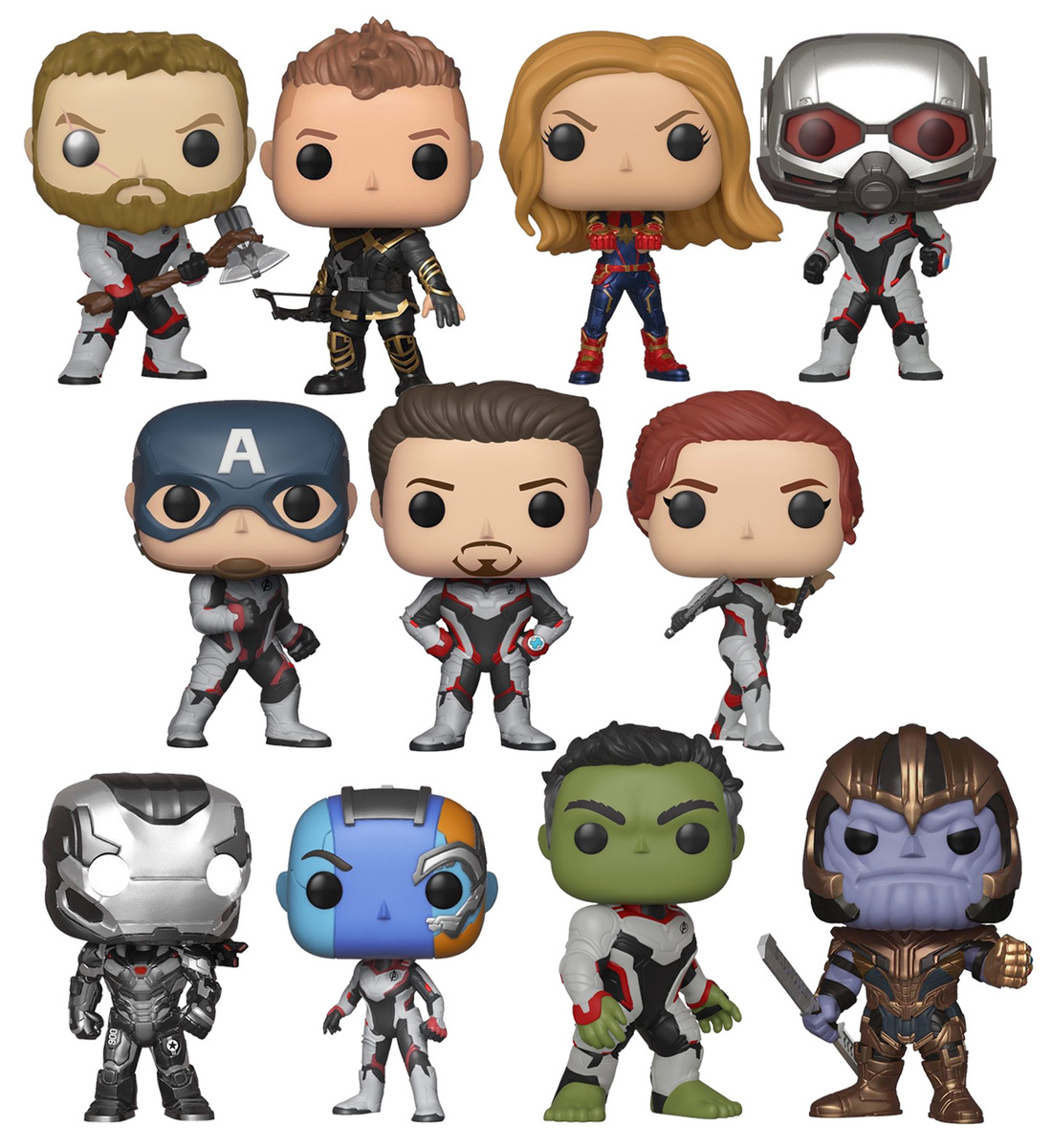 Funko POP! Marvel Avengers: Endgame Bundle (11 POPs) - New, Mint Condition