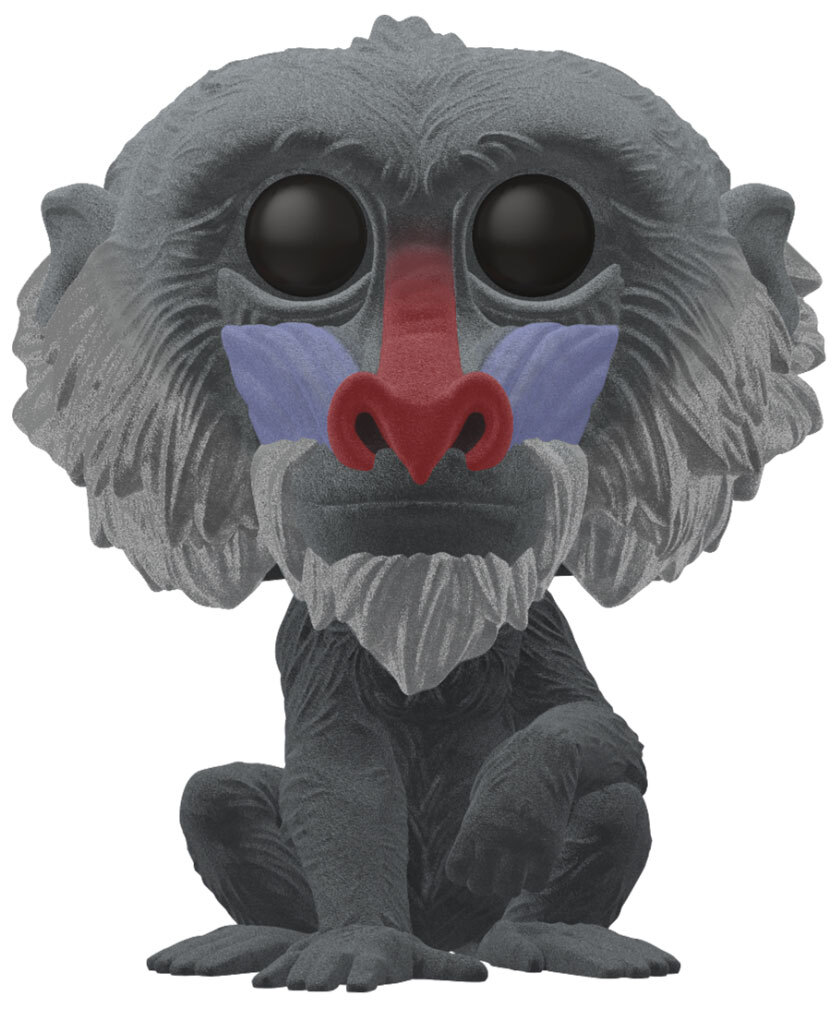 flocked lion funko pop