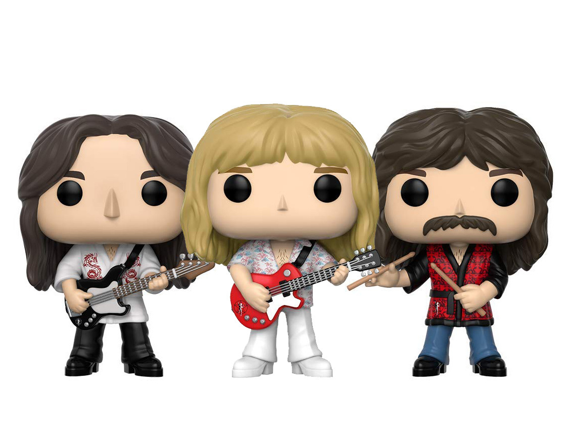 Funko POP! Rocks RUSH Three Pack - Geddy Lee/Alex Lifeson/Neil Peart ...