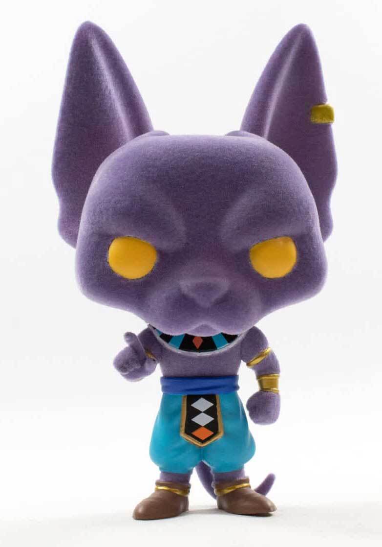 Funko POP! Animation Dragonball Super #514 Beerus (Flocked) - Limited  Funimation Exclusive New, Mint