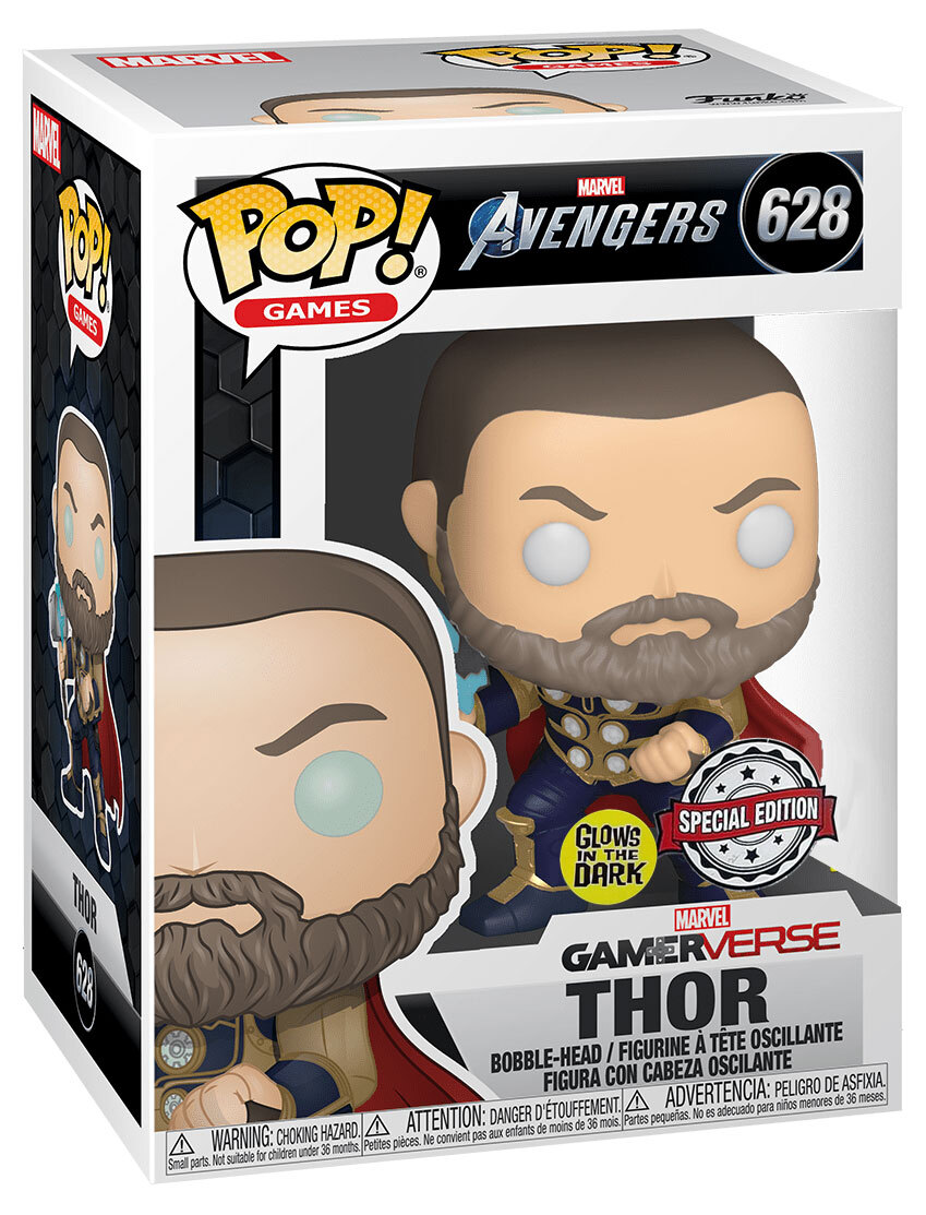 thor endgame funko pop glow in the dark