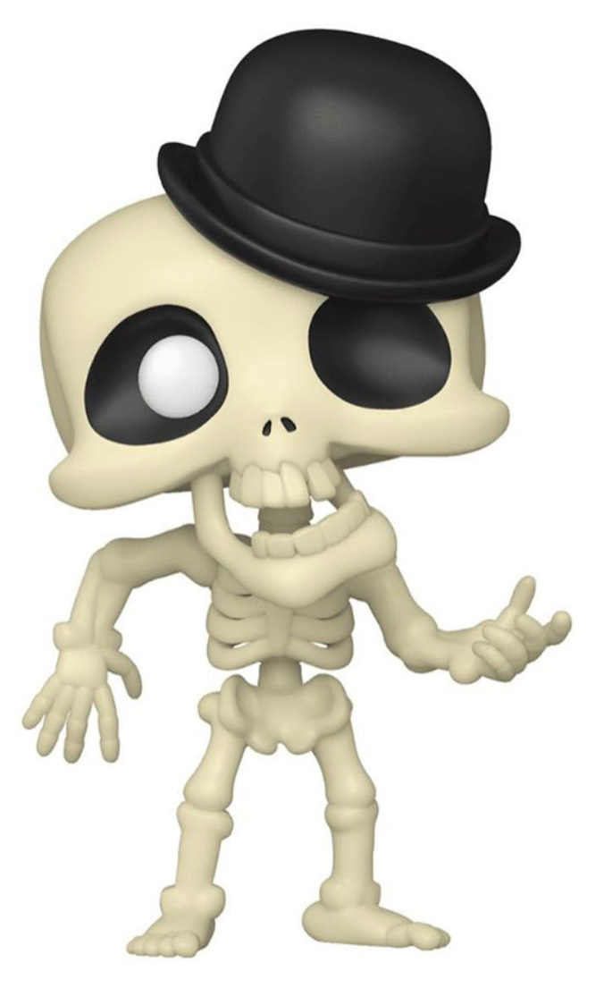 flaming skeleton funko pop