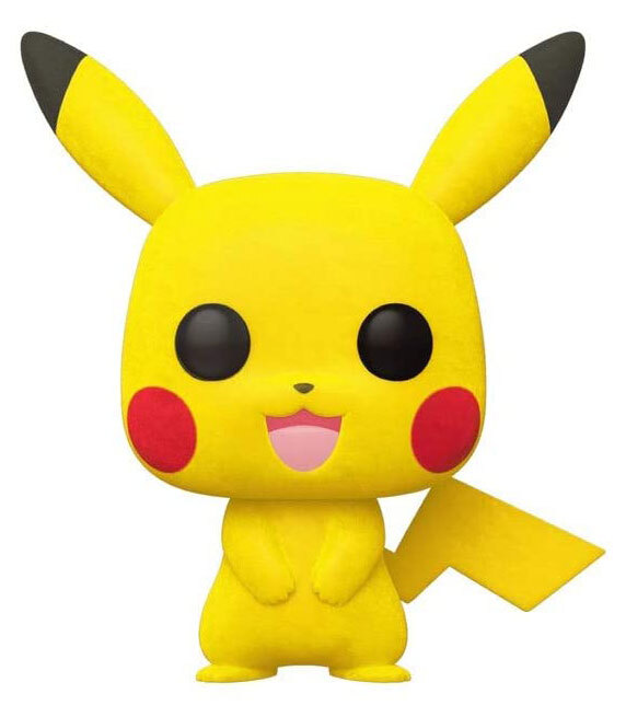 gamestop flocked pikachu