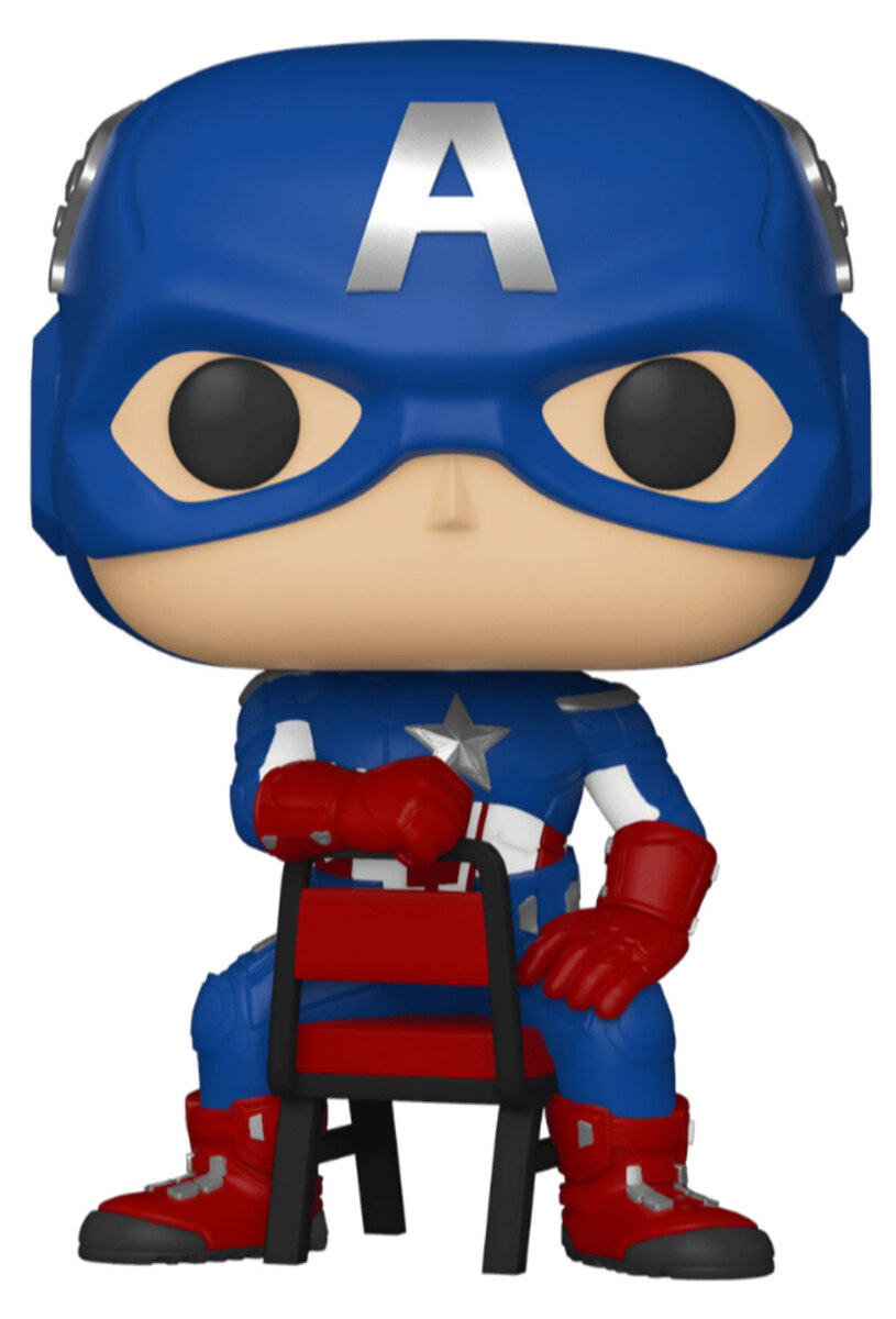 sam as captain america funko pop