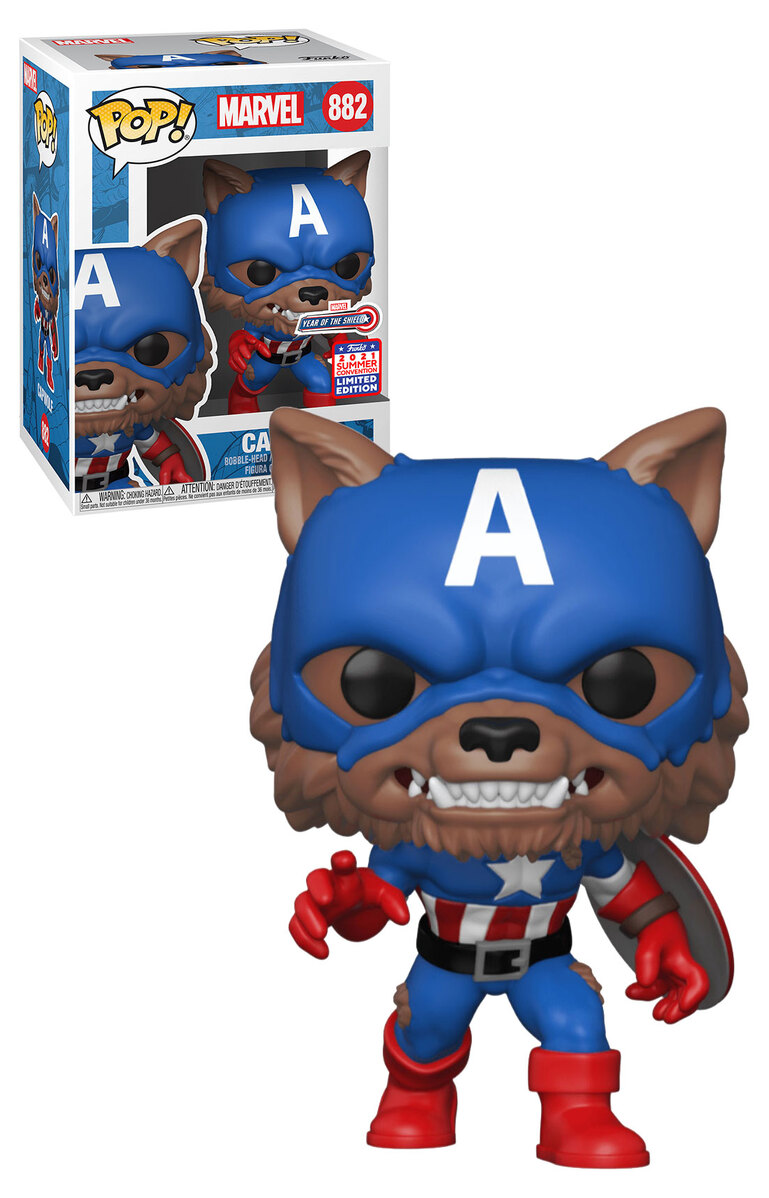 funko pop capwolf