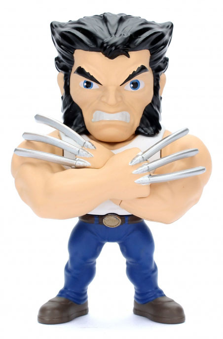 Details about   Jada Toys Die-Cast Metals Wolverine 4" Inch Figure X-Men Marvel Comics New M138 