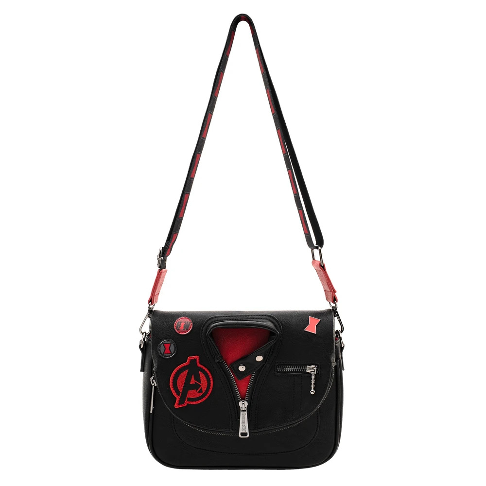 Marvel Black Widow Crossbody Bag by Loungefly New, With Tags