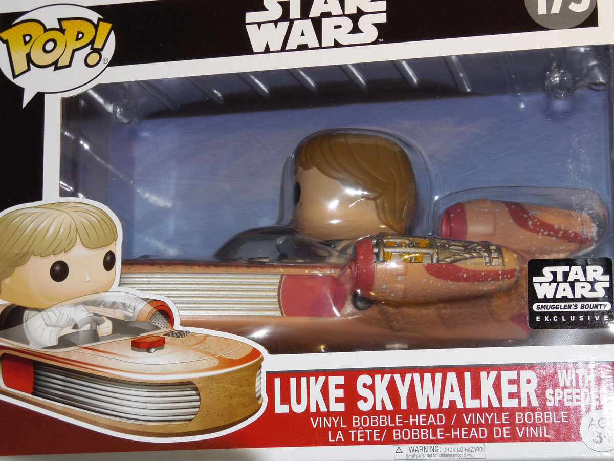 luke skywalker speeder funko