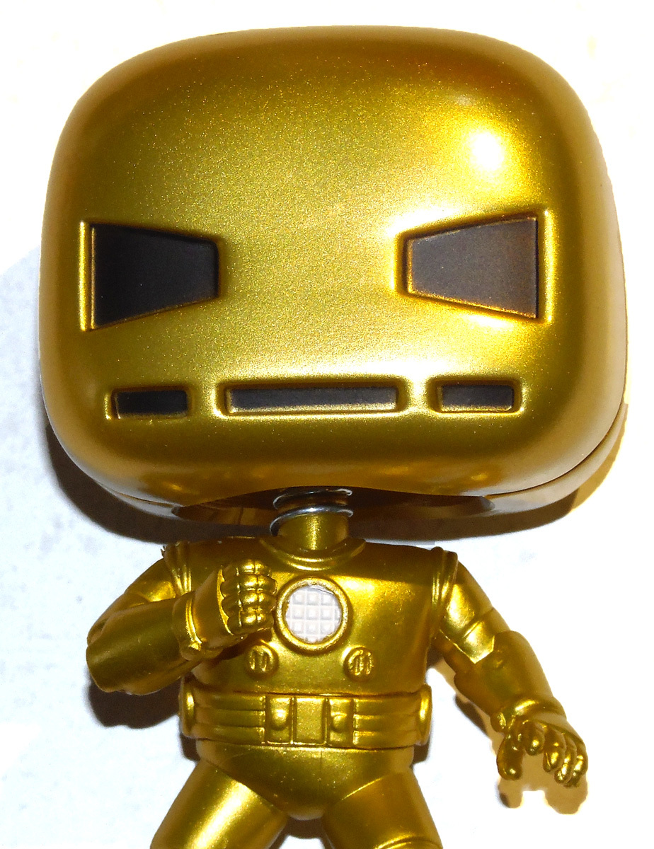 gold avengers pop