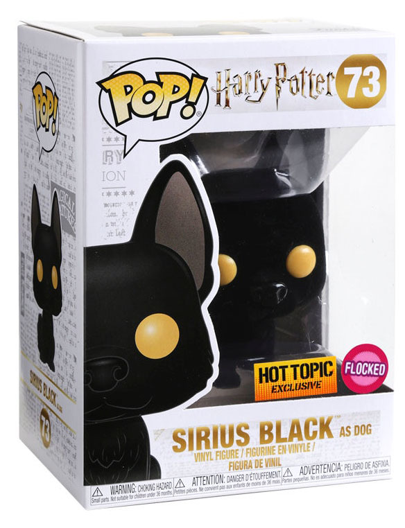 Funko Harry Potter Pop! Tees Sirius Black (As Dog) Flocked POP! & T-Shirt  Box Set - New, Mint, XXL