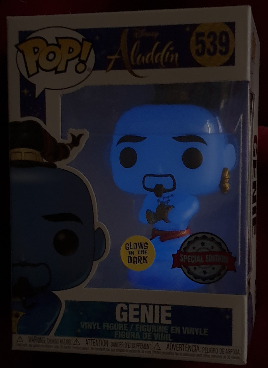 Glow in the shop dark genie pop