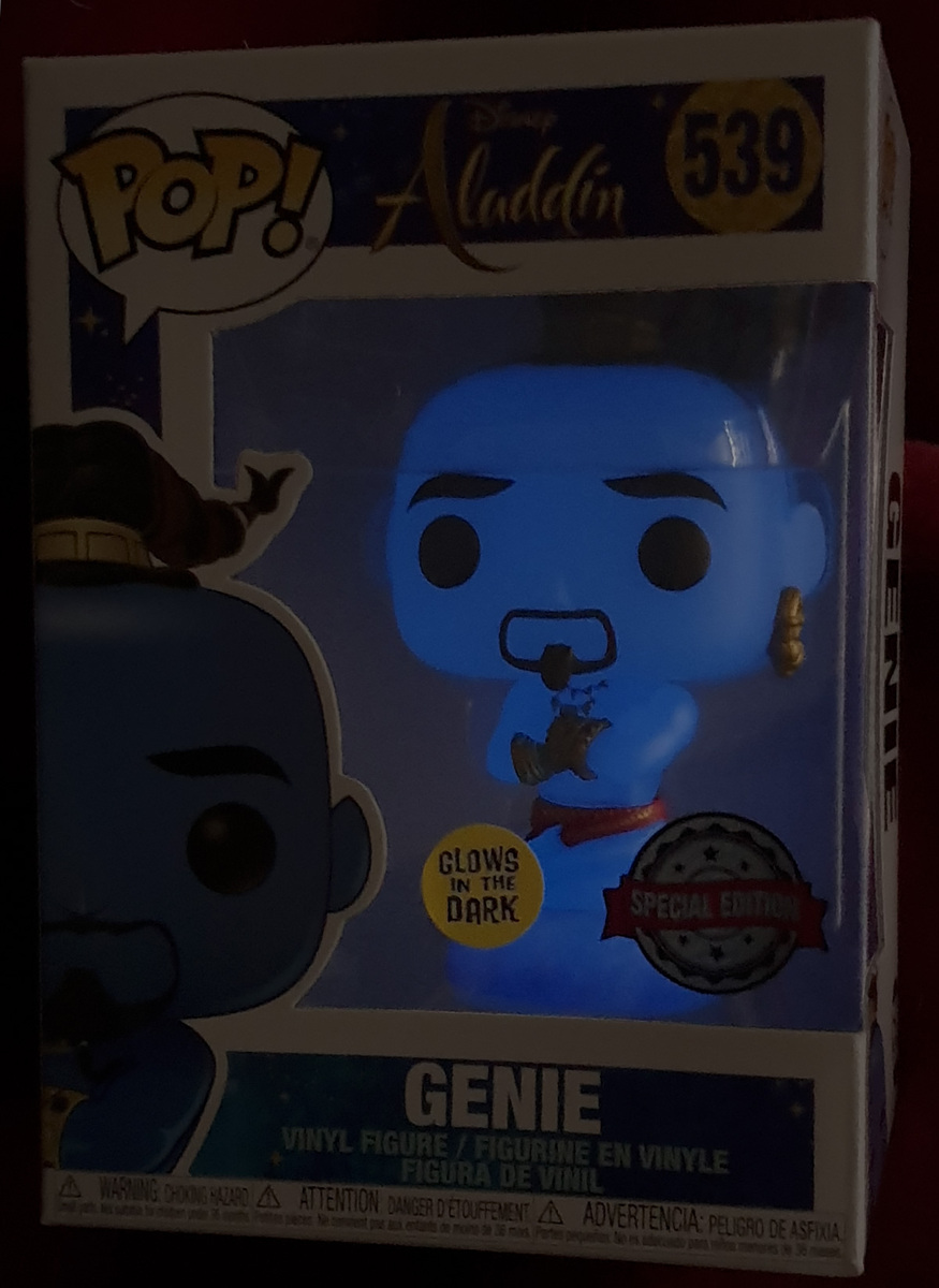 glow in the dark genie funko pop