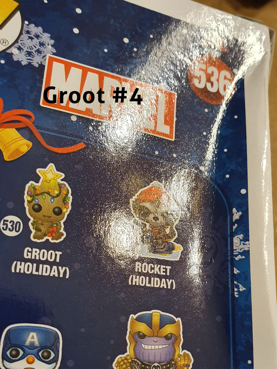 Groot Holiday Funko Pop! #536 Marvel - The Pop Central