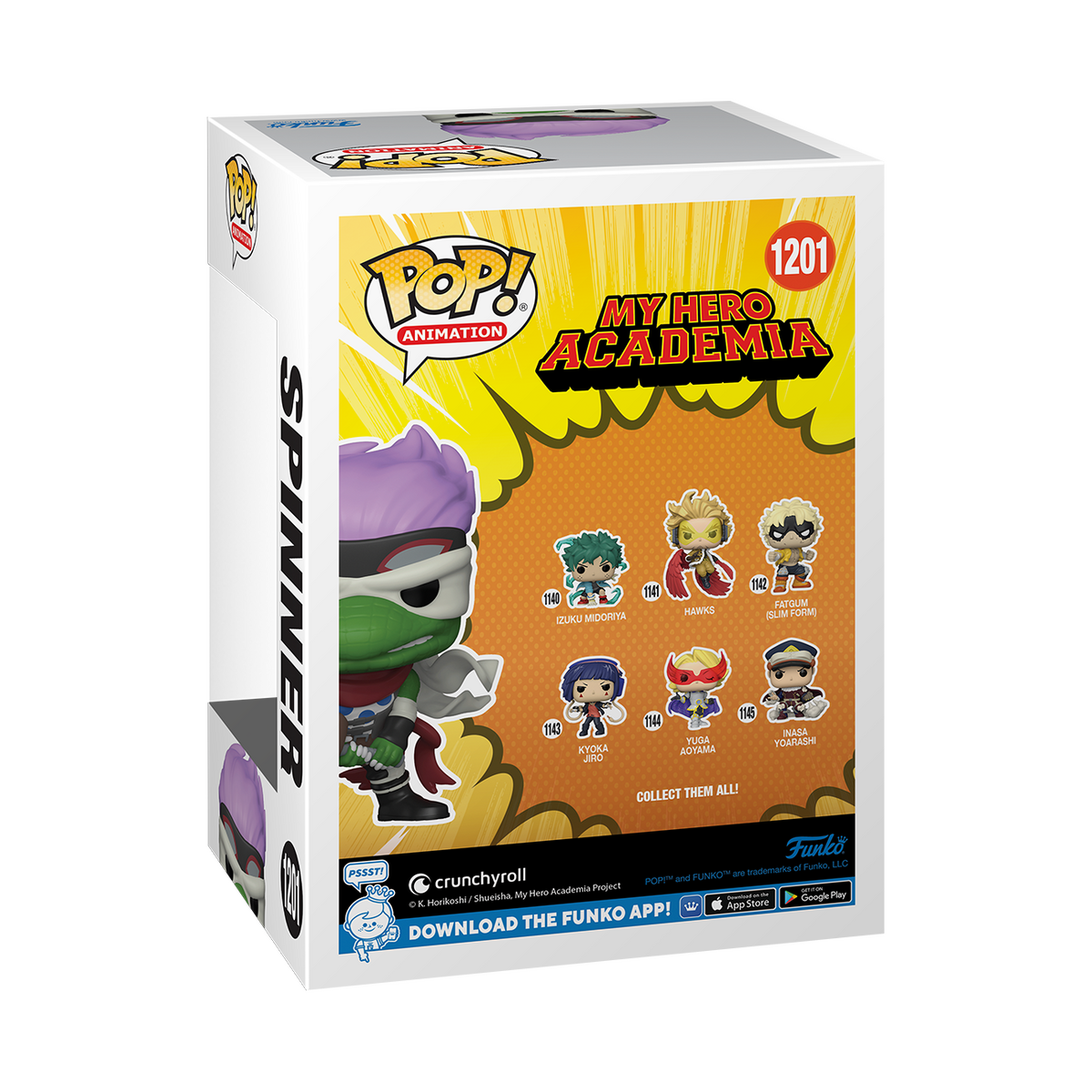 Funko POP! Spinner My Hero Academia #1201 [Winter Convention Exclusive