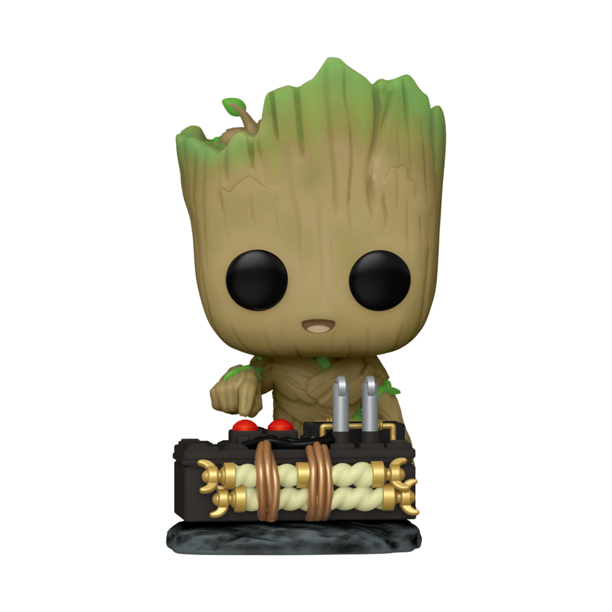 Funko - Marvel - Guardians of Galaxy - Pop Groot Flocked Limited