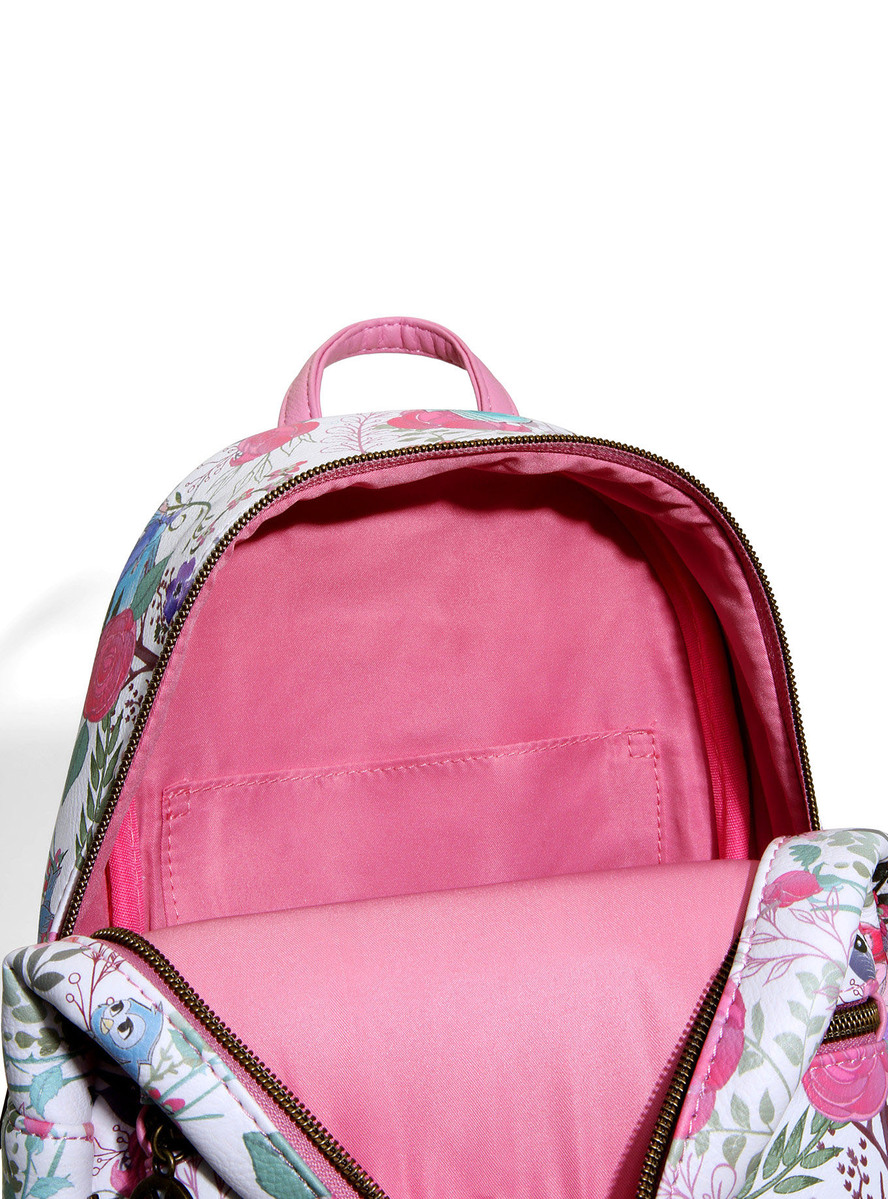 Loungefly Disney Sleeping Beauty Flowers and Fairies Mini Backpack