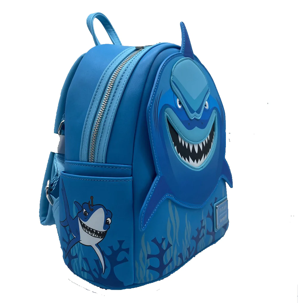Loungefly Finding Nemo Mini Backpack Disney Pixar Bruce Marlin