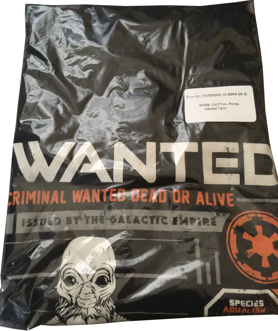 FUNKO POP Star Wars Cantina T-Shirt Brand New Wanted Posters Han Solo And Others - Picture 11 of 15