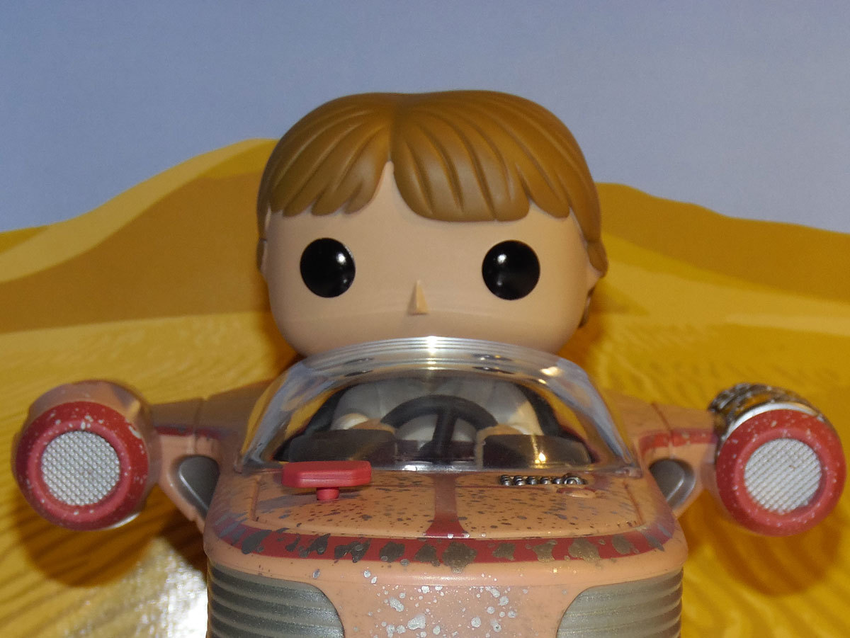 luke skywalker speeder funko
