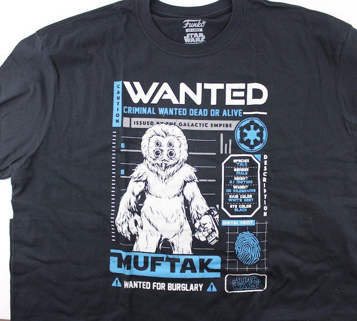 FUNKO POP Star Wars Cantina T-Shirt Brand New Wanted Posters Han Solo And Others - Picture 14 of 15